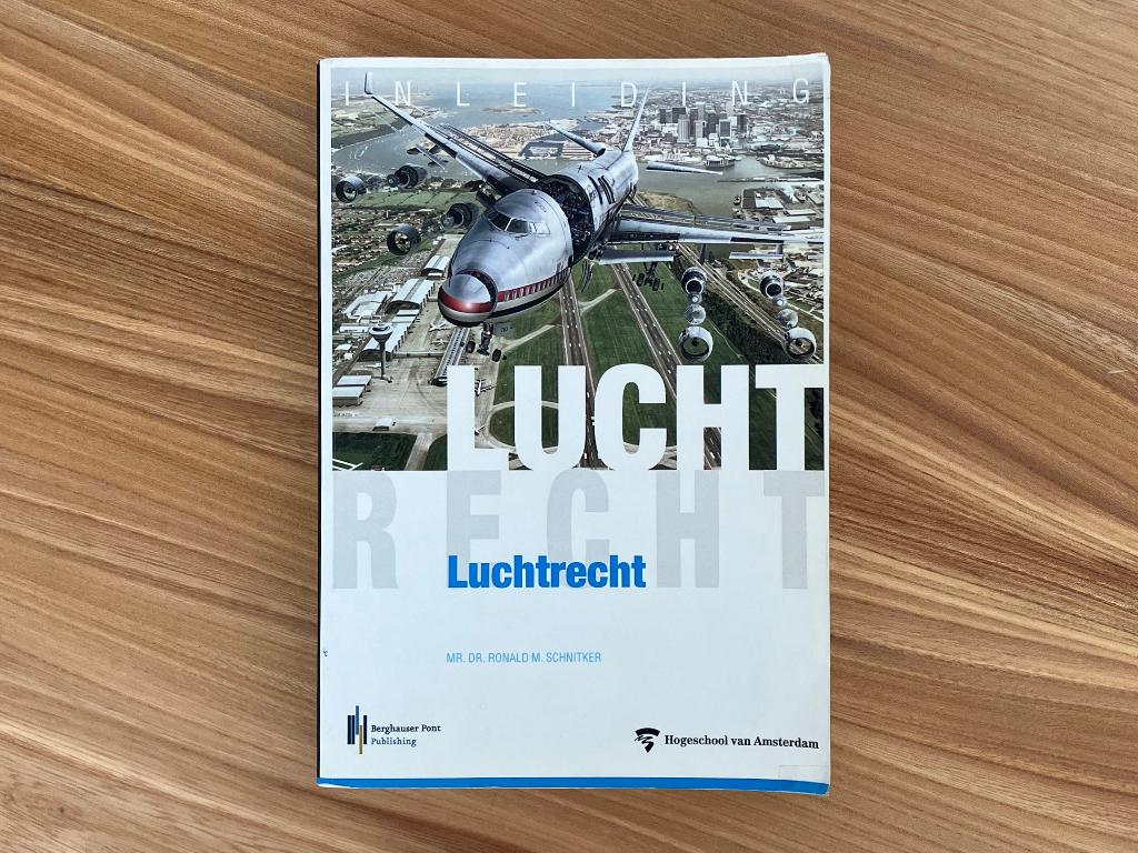 Inleiding Luchtrecht - ISBN 9789491073960, Gelezen, Ronald Schnitker, Verzenden, HBO