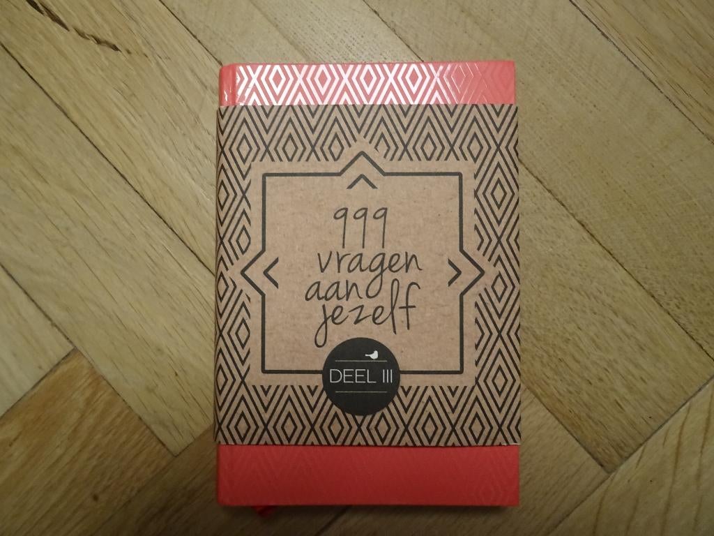 999 Vragen aan jezelf deel 3 NIEUW, Boeken, Advies, Hulp en Training, Zo goed als nieuw, Ophalen of Verzenden
