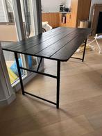 Stoere industriële tafel, perfect als eettafel / ruim bureau, Ophalen, 50 tot 75 cm, 50 tot 100 cm, Zo goed als nieuw