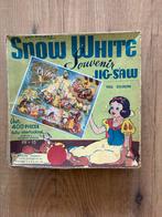 Vintage originele Disney puzzel Sneeuwwitje en de 7 Dwergen, Verzamelen, Disney, Ophalen of Verzenden, Sneeuwwitje of Doornroosje