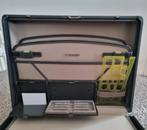 Samsonite Attache koffer, cijferslot, lederen handvat, Sieraden, Tassen en Uiterlijk, Koffers, Gebruikt, Hard kunststof, Slot