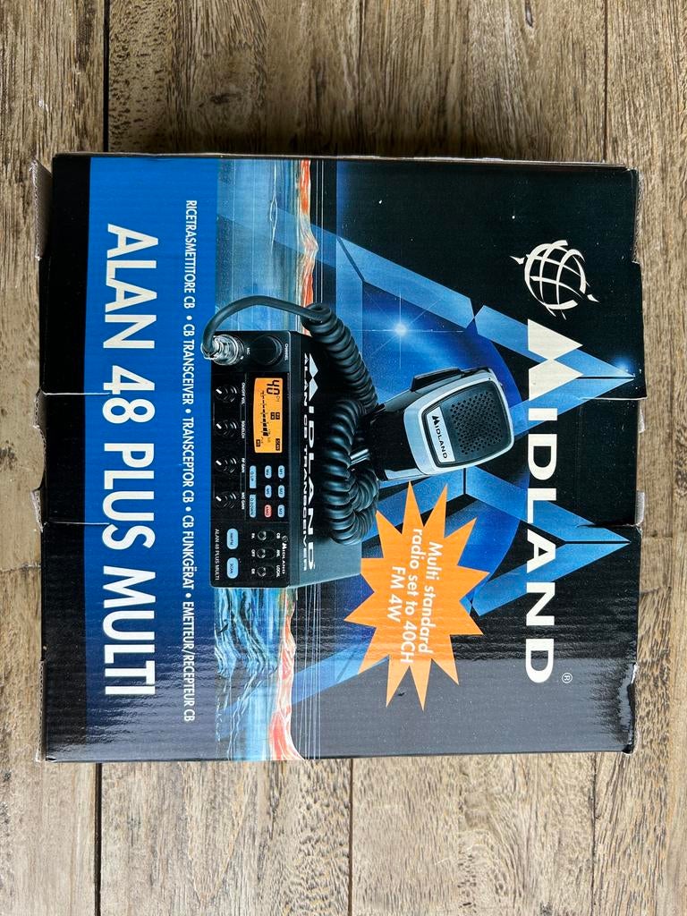 27mc bakkie Midland, Ophalen of Verzenden, Zo goed als nieuw, Zender en Ontvanger