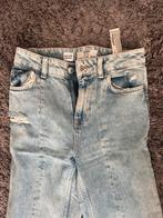 Bershka High Rise Straight Jeans - EUR 32, Ophalen of Verzenden, Zo goed als nieuw, Blauw, W27 (confectie 34) of kleiner