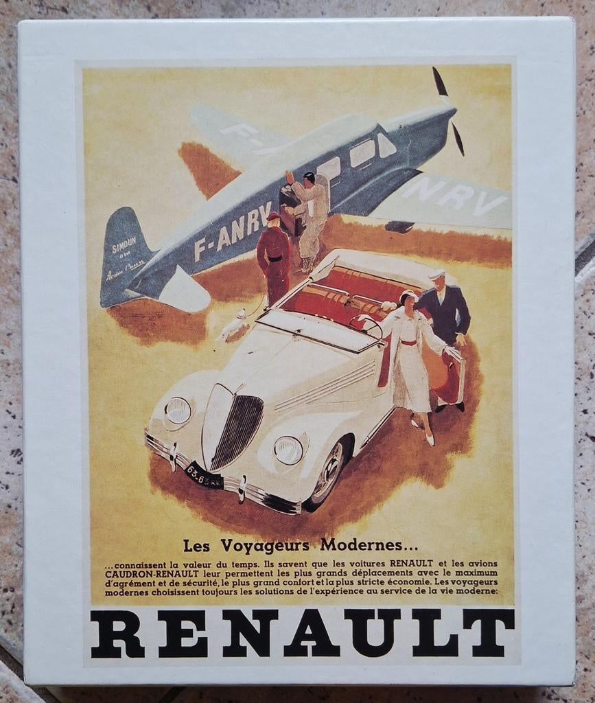 Vintage Renault Legpuzzel 300 Stukjes - Auto & Vliegtuig, Ophalen of Verzenden, Minder dan 500 stukjes, Gebruikt, Legpuzzel