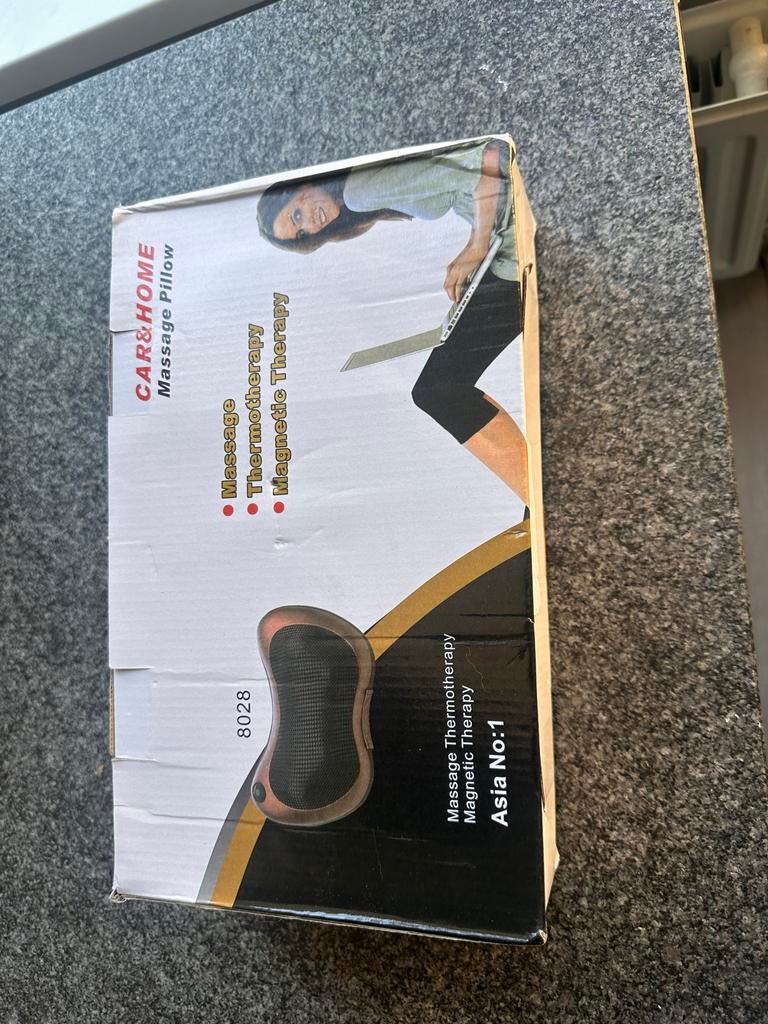 Nieuw CAR&HOME Massage Kussen met Warmte en Magnetische Ther, Ophalen, Nieuw, Massagestoel of Kussen