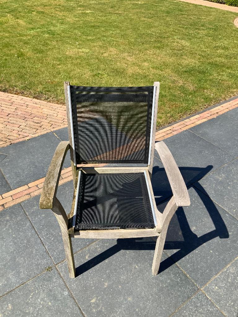 Tuinstoelen, Ophalen, Gebruikt, Hout, Stapelbaar