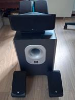 JBL SCS 200 5.1 Surround Set - Compleet met Subwoofer, Gebruikt, 70 watt of meer, 5.1-systeem, Overige spelers