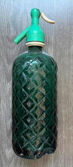 Antieke spuitfles groen, Antiek en Kunst, Ophalen of Verzenden