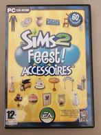 Pc game De Sims 2 feest! accessoires, Spelcomputers en Games, Games | Pc, 1 speler, Ophalen of Verzenden, Zo goed als nieuw, Vanaf 3 jaar