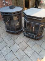 2 prachtige houtkachels RENY en BARBAS 450 en 500 euro, Ophalen, Gebruikt, Houtkachel, Vrijstaand