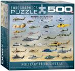 Eurographics - Militairy Helicopters - 500XL stukjes, Ophalen of Verzenden, 500 t/m 1500 stukjes, Nieuw, Legpuzzel