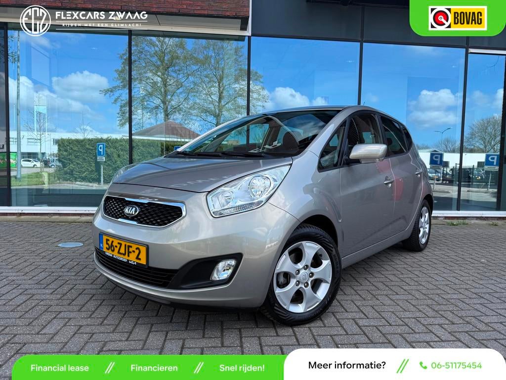 Kia Venga 1.6 CVVT Super Pack - Navi - Camera - Cruise - Org, Auto's, Kia, Voorwielaandrijving, Euro 5, Gebruikt, 4 cilinders