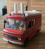 Oude Siku Mercedes Benz L406 D Brandweerwagen Auto bus, Ophalen, Gebruikt, Bus of Vrachtwagen