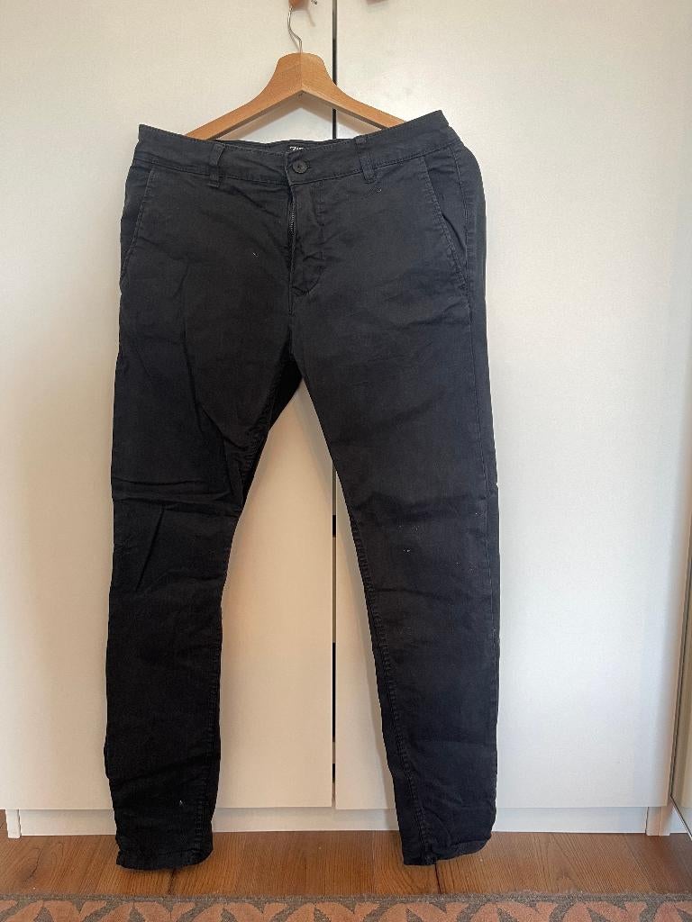 Zara Beige Chino – Slim Fit – M, Ophalen of Verzenden, Gebruikt, Beige, Overige materialen