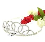 Schitterende strass stenen bruid tiara., Ophalen of Verzenden, Nieuw