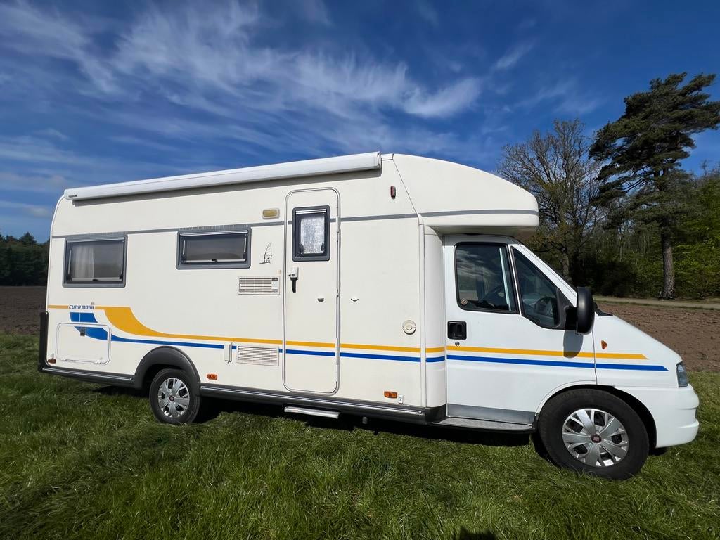 Goed onderhouden Eura mobil, Ringverwarming, Fiat, Particulier, 6 tot 7 meter