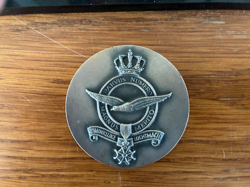 Herdenkingspenning Koninklijke Luchtmacht 1913-1973, Ophalen, Brons, Nederland