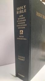Bible, Holy Bible New Rev Standard Version with Apocrypha, Ophalen of Verzenden, Gelezen, Christendom | Protestants