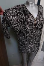 mooie zwart wit blouse Urban maat L, Maat 38/40 (M), Zwart, Ophalen of Verzenden, Zo goed als nieuw