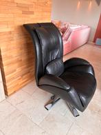 Saporiti italiaans design fauteuil relaxstoel vintage, Ophalen, Zo goed als nieuw, 75 tot 100 cm, 50 tot 75 cm