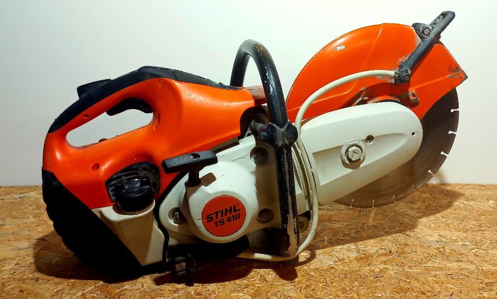 Stihl TS410 Bandenzaag / doorslijper 300mm, Doe-het-zelf en Verbouw, Gereedschap | Zaagmachines, Ophalen, Stihl, Gebruikt, 70 mm of meer