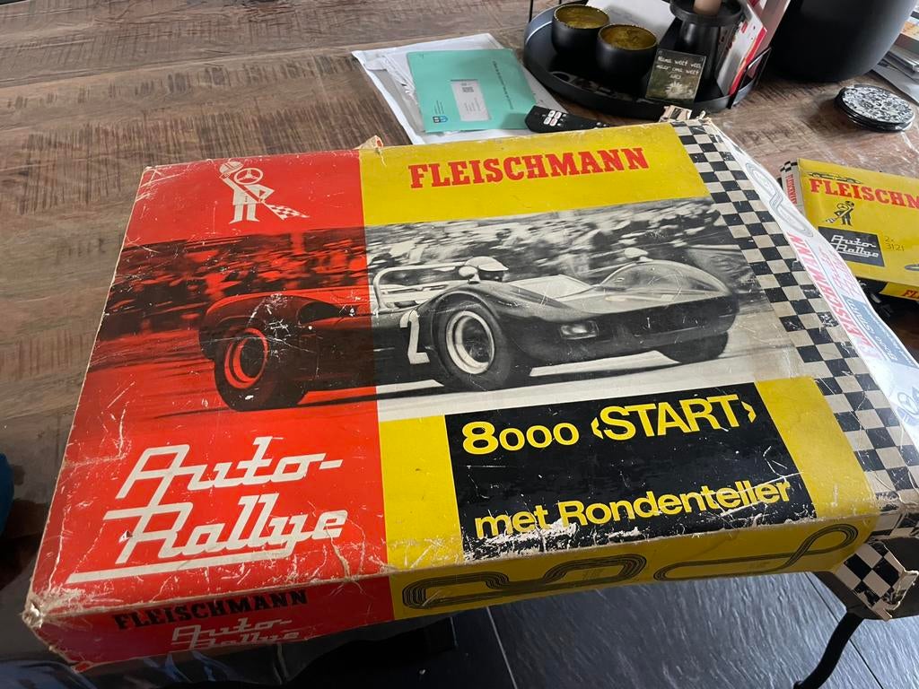 Fleischmann 8000 racebaan, Ophalen, Gebruikt
