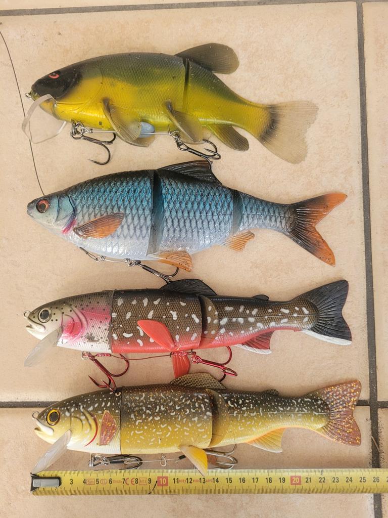 Groot rubber kunstaas....., Ophalen of Verzenden, Overige typen