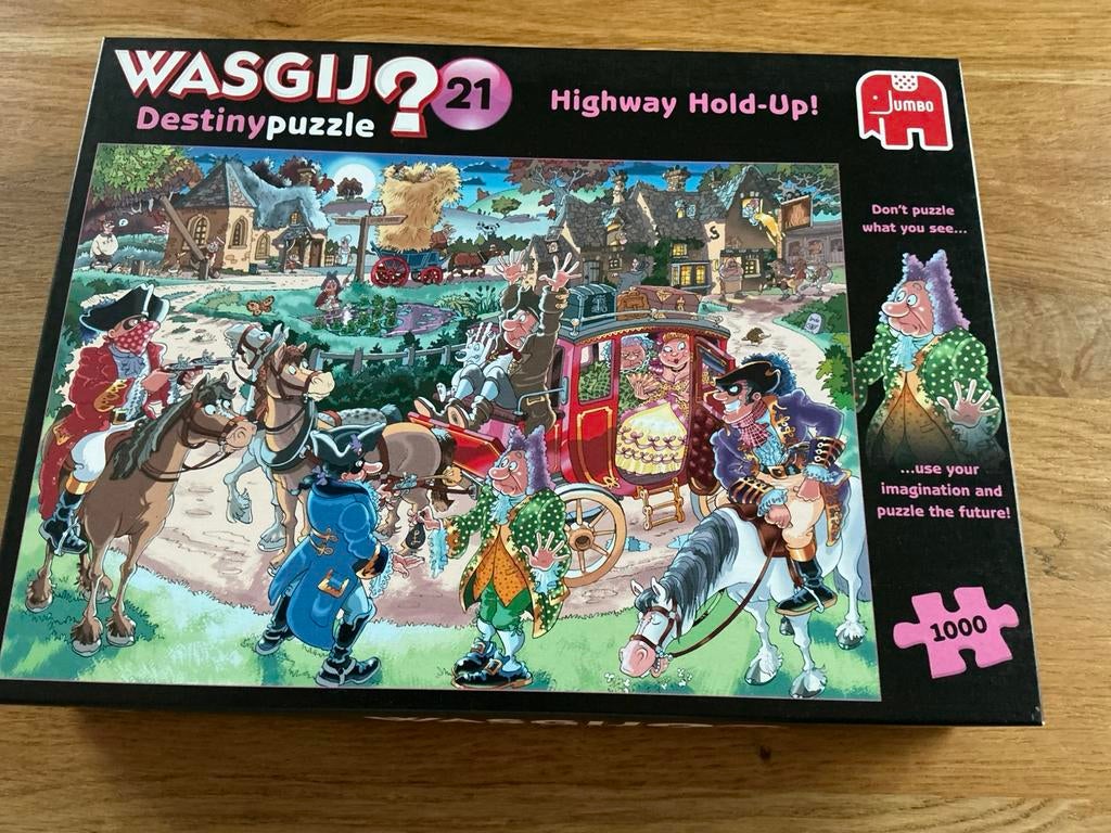 Wasgij Destiny 21 Puzzel 1000 stukjes Kopen of Ruilen, Hobby en Vrije tijd, Ophalen, 500 t/m 1500 stukjes, Zo goed als nieuw