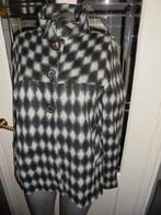 Zara prachtig jasje met wol zwart wit maat S, Ophalen of Verzenden, Zo goed als nieuw, Jasje, Maat 36 (S)