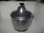 Tabaks pot metaal met deksel retro, Ophalen of Verzenden, Huis en Inrichting