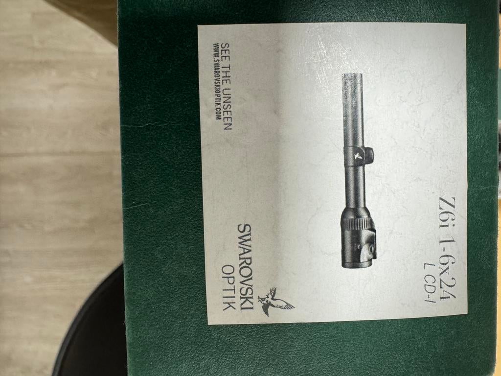 Swarovski Z6I 1-6x24 drijfjachtkijker, Ophalen, Zo goed als nieuw