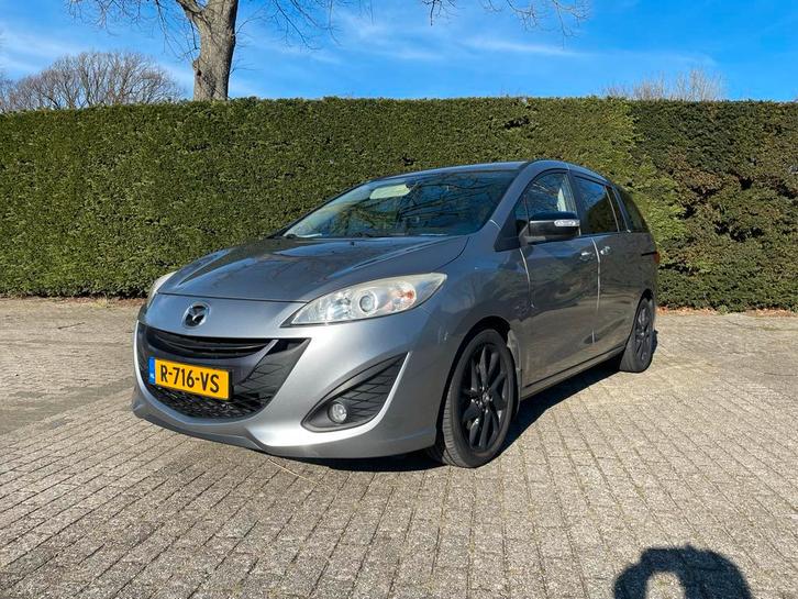 Mazda 5 2.0 110KW 2014 Grijs, Auto's, Mazda, Particulier, Benzine, MPV, Handgeschakeld, Geïmporteerd, Zilver of Grijs, Voorwielaandrijving