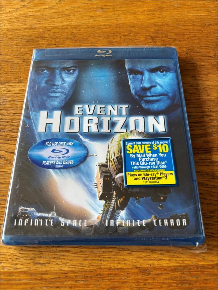Blu-ray Event Horizon - NIEUW in Seal - N-NLO, Cd's en Dvd's, Blu-ray, Nieuw in verpakking, Science Fiction en Fantasy, Ophalen of Verzenden