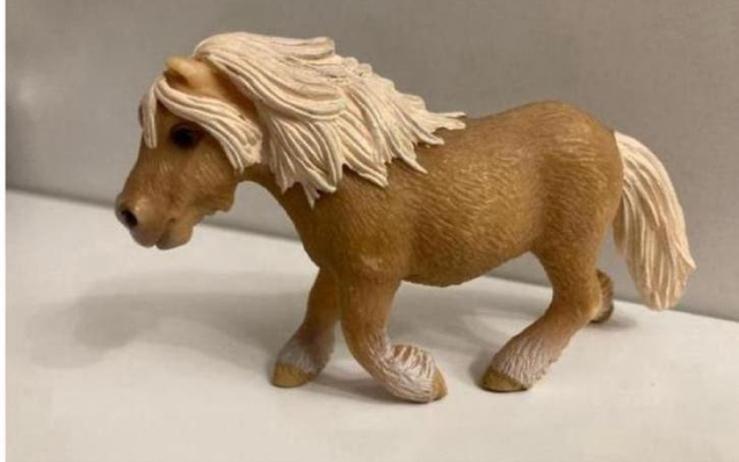 Schleich Shetlander Pony ~ 42040, Ophalen of Verzenden, Zo goed als nieuw, Paard, Beeldje of Figuurtje
