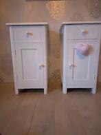 Brocante nachtkastjes set van 2, Ophalen, Gebruikt, Minder dan 45 cm, 70 cm of meer