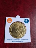 450 jaar KNM 2017 Penning in Bedrukte Munthouder, Ophalen of Verzenden, Overige waardes