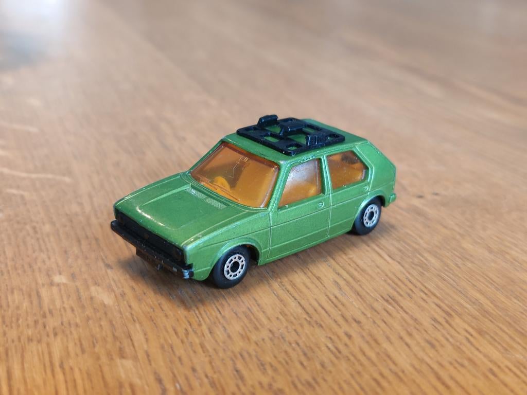 Matchbox Volkswagen Golf GTI GROEN, Ophalen of Verzenden, Zo goed als nieuw, Auto