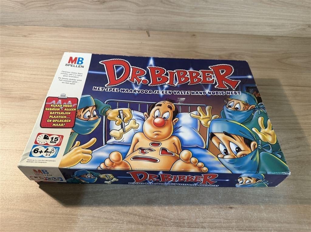 dr bibber - s6471, Hobby en Vrije tijd, Gezelschapsspellen | Bordspellen, Verzenden, Zo goed als nieuw