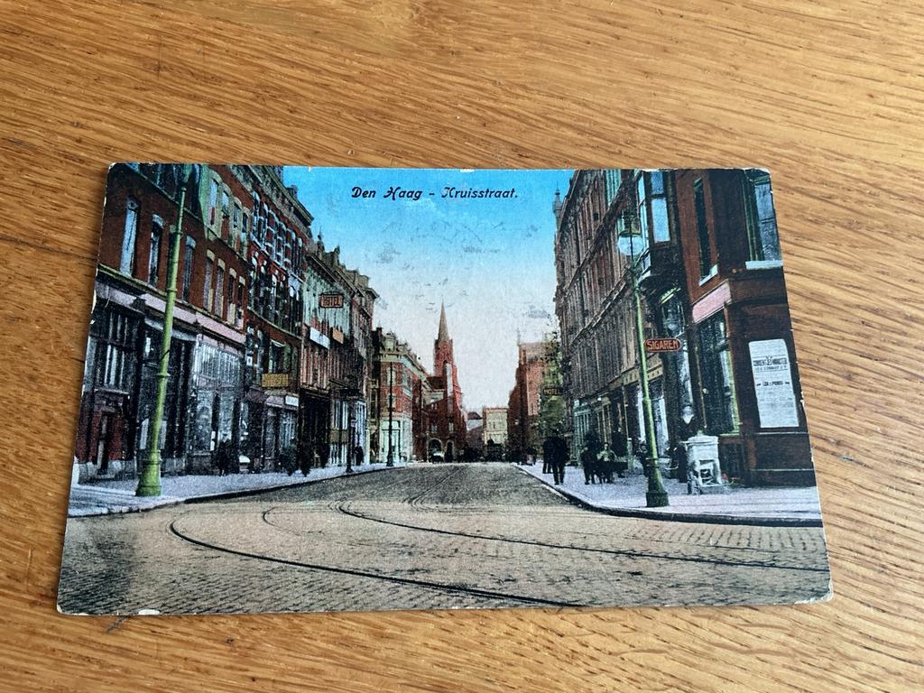 T83 Den Haag Kruisstraat, Ophalen of Verzenden, Voor 1920, Zuid-Holland