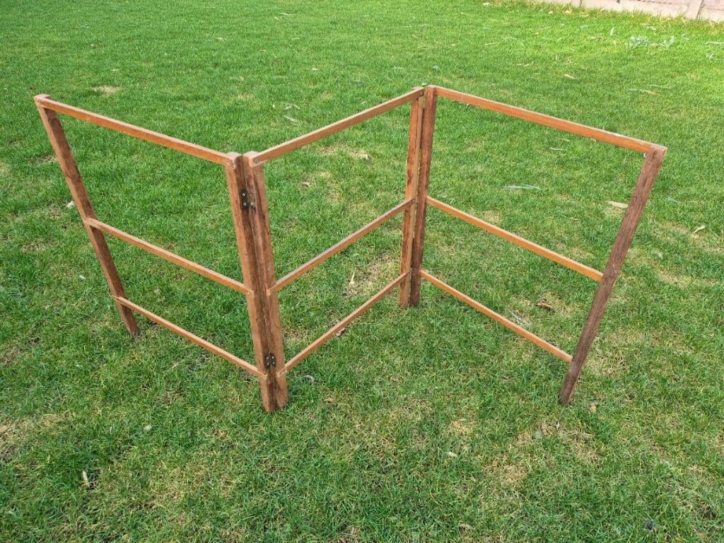 Wasrek brocante, Ophalen