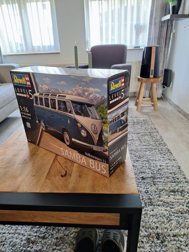 VW T1 Samba bus, Ophalen, Auto, Revell, Groter dan 1:32