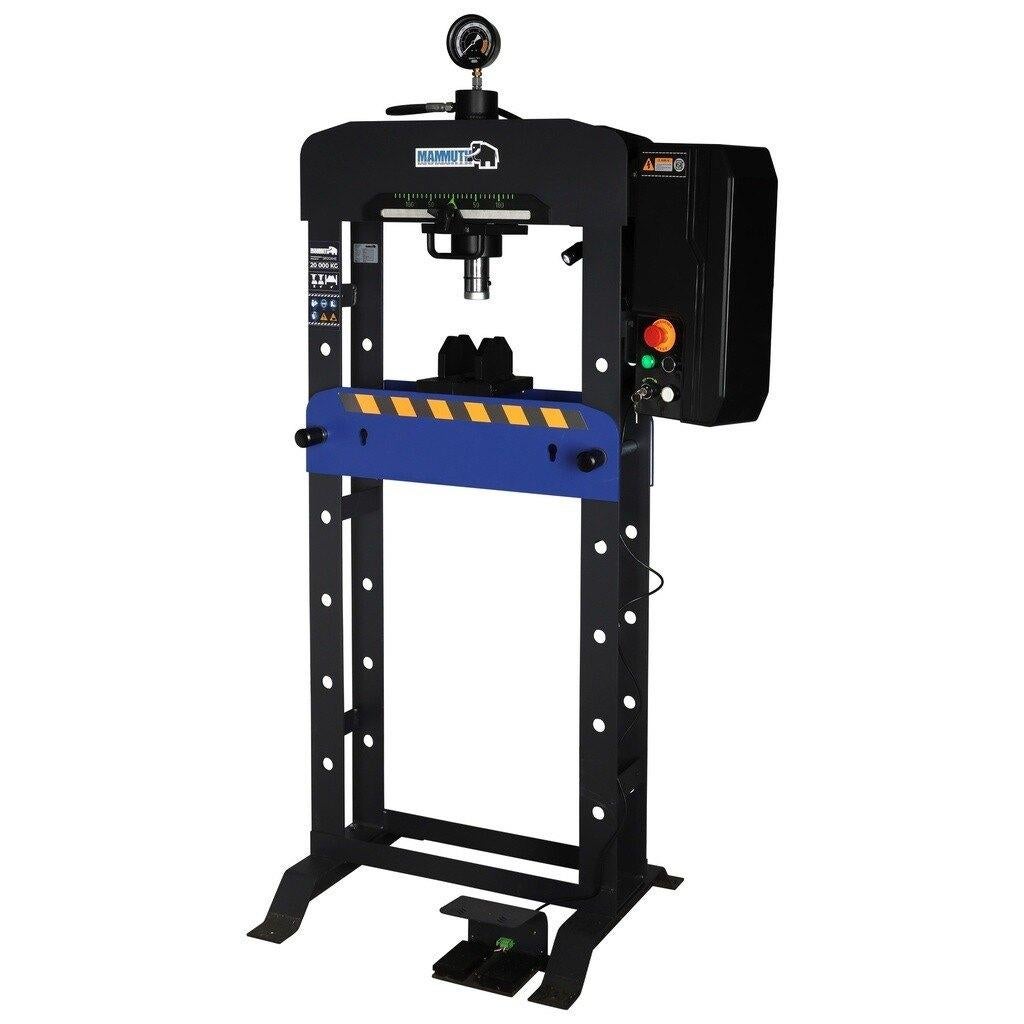 Mammuth werkplaatspers 20 ton elektrisch X-Serie, Auto diversen, Overige Auto diversen, Verzenden