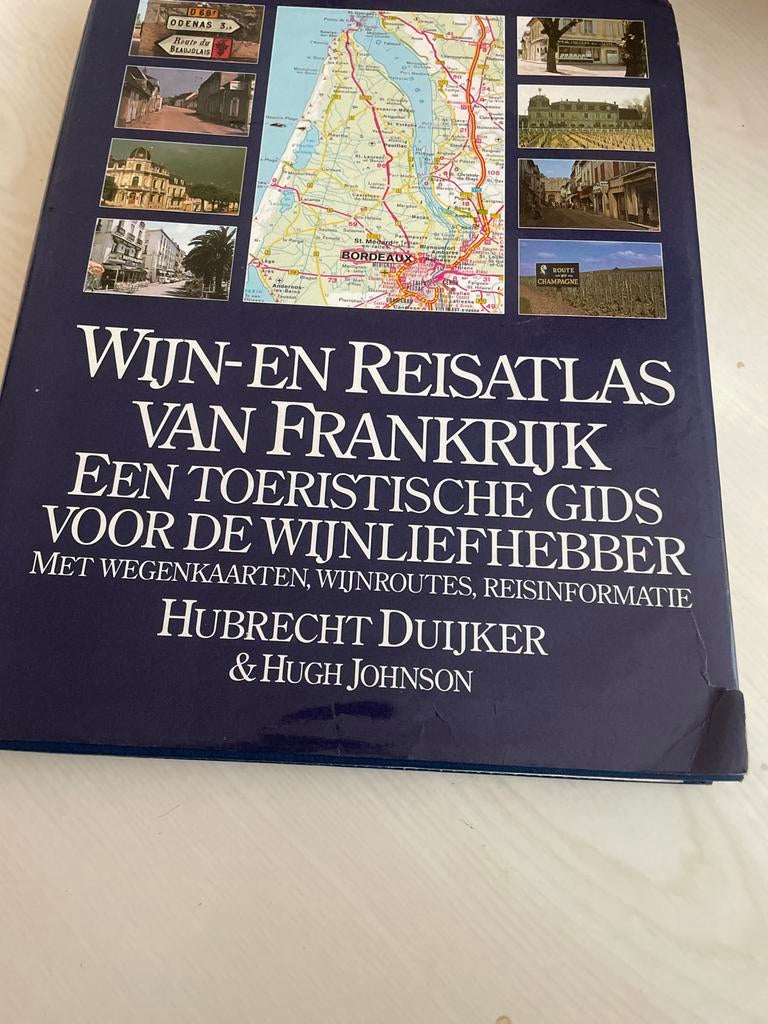 Wijn- en Reistas Frankrijk: Toeristische Gids Wijnliefhebber, Europa, Ophalen of Verzenden, Reisgids of -boek, Gelezen