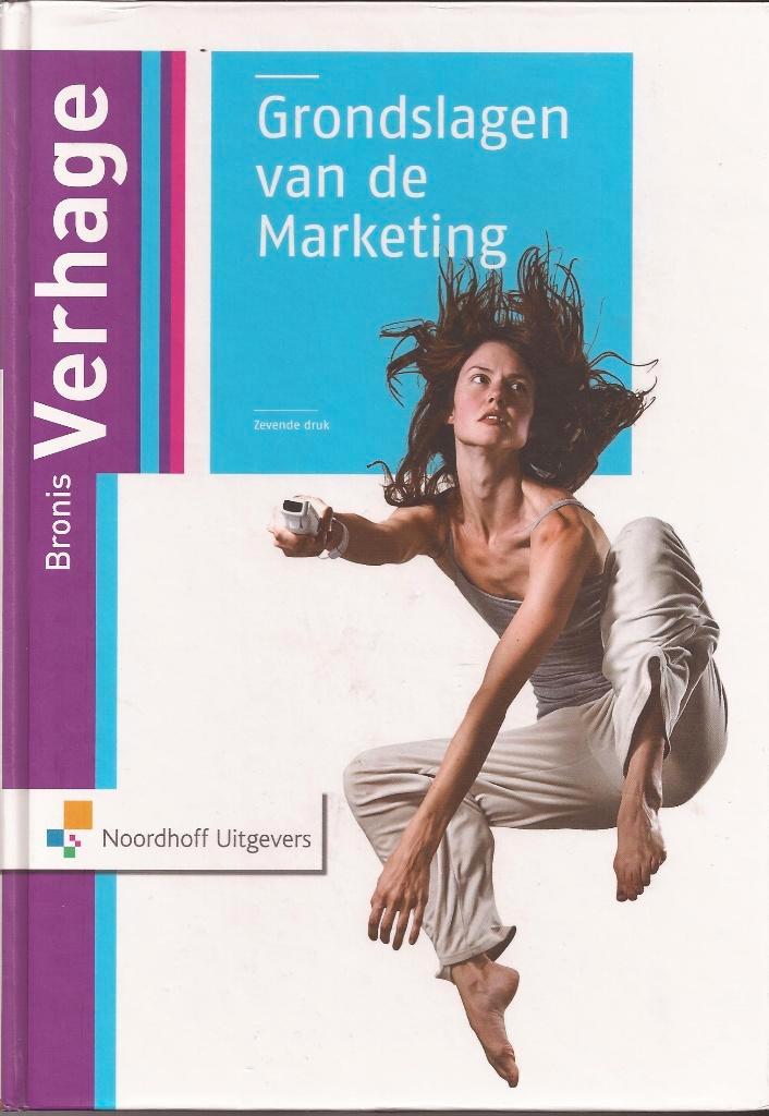 B. Verhage. De grondslagen van de marketing, zevende druk, Boeken, Economie, Management en Marketing, Zo goed als nieuw, Economie en Marketing