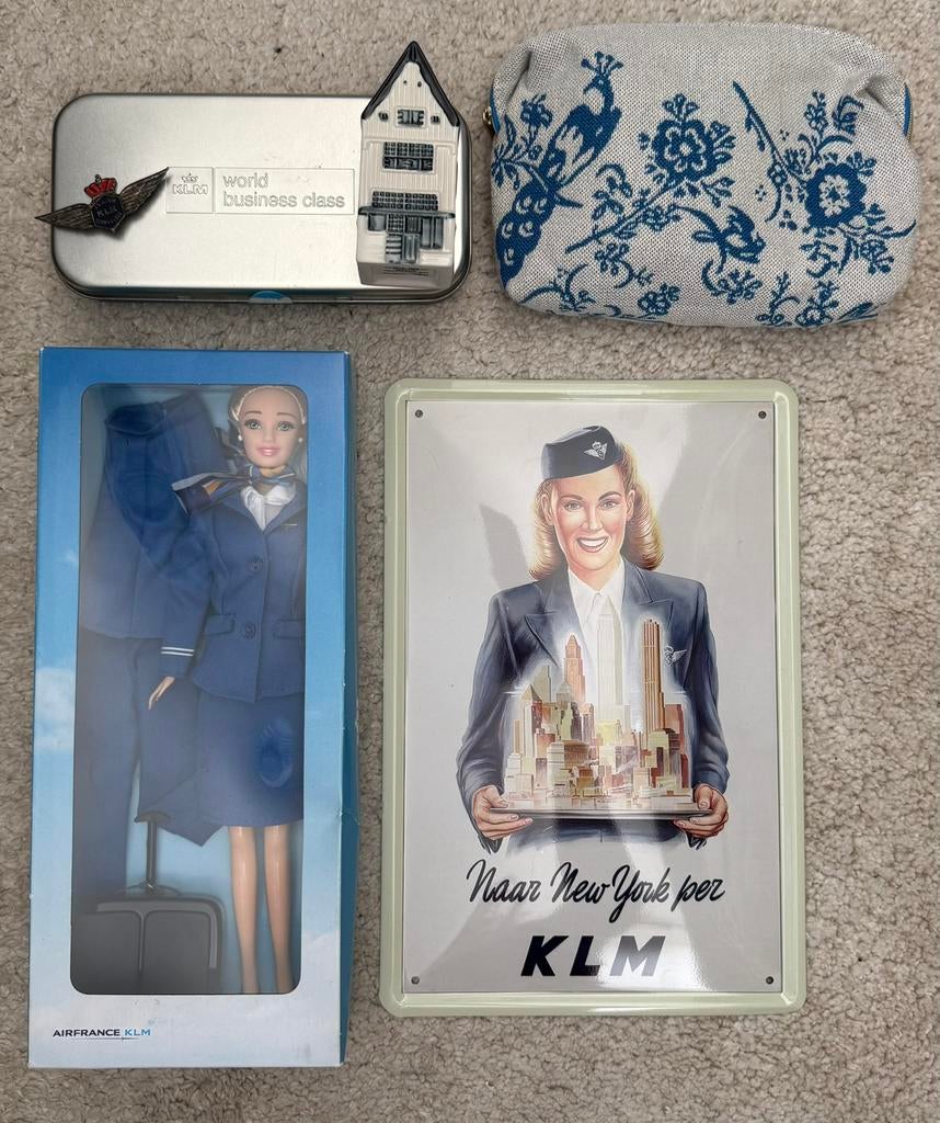 Luxe KLM Collector’s Bundel - Huisje, Pop & Meer!, Ophalen of Verzenden, Zo goed als nieuw, Overige typen