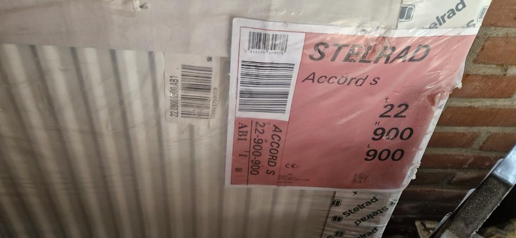 Stelrad Type 22 Radiator 90x90cm - Nieuw in verpakking, Ophalen, Radiator, Nieuw, 60 tot 150 cm