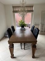 Stijlvolle Keijser & Co eettafel, Huis en Inrichting, Tafels | Eettafels, Ophalen, Gebruikt, 100 tot 150 cm, Zowel klassiek als modern