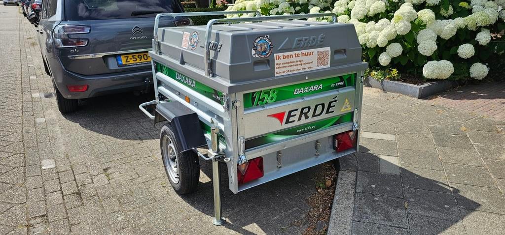 Erde Daxara Bagagewagen (te huur) 1100 liter., Auto-onderdelen, Overige Auto-onderdelen, Ophalen