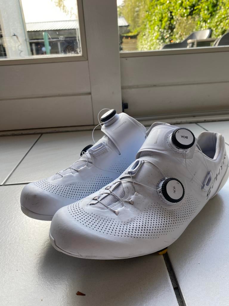 Shimano S-Phyre RC902 maat 45.5 racefiets schoenen - Wit, Heren, Schoenen, Overige maten, Ophalen of Verzenden