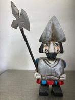 Houten poortwachter - 22 cm hoog, Ophalen of Verzenden